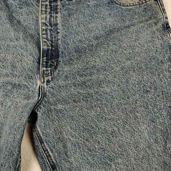 Carhartt Relaxed Fit Medium Wash Denim Jeans Men 44 x 30